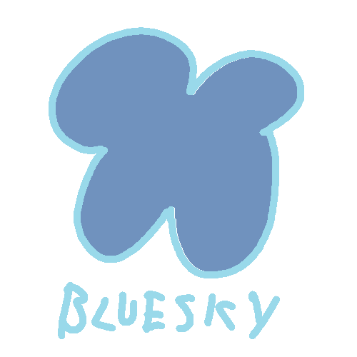 Bluesky Button